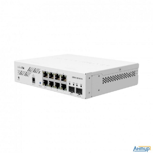 Mikrotik Css610-8g-2s+in Cloud Smart Switch Коммутатор 8x1gbit, 2sfp+, настольный корпус
