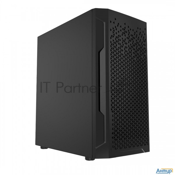 Корпус Powercase Mistral Micro Z2b Si, Non Window, Mesh, 2x 120mm Fan, чёрный, Matx  (cmimzb-f2si)
