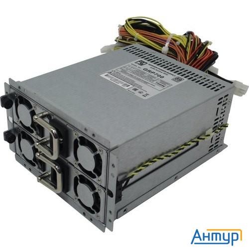 Procase Grp700 Блок питания с резервированием Ps2+ Atx(700w+700w(1+1)),КПД=89+ Silver,185*150*86mm,А