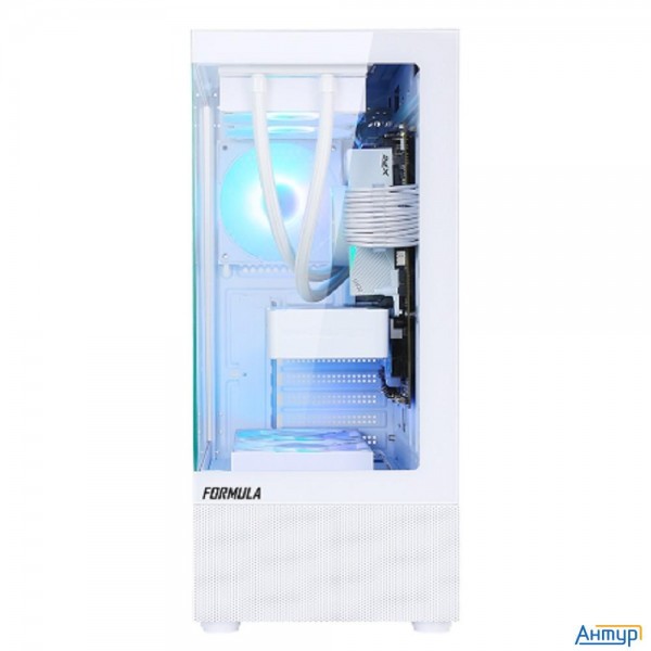 Корпус Formula Crystal Z1 Plus белый без БП Atx 2x120mm 2xusb2.0 1xusb3.0 Audio Bott Psu