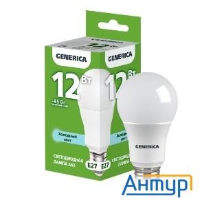 Iek Ll-a60-12-230-65-e27-g Лампа Led A60 груша 12Вт 230В 6500К E27 Generica