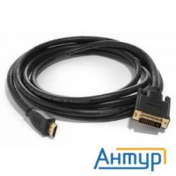 Bion Кабель Hdmi-dvi , 1.8м, 19m/19m, Single Link, черный,  экран