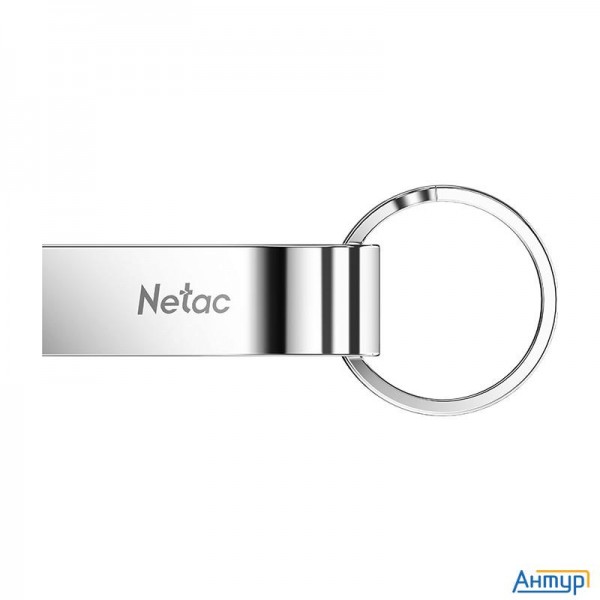 Netac Usb Drive 16gb U275 <nt03u275n-016g-20sl>, Usb2.0, с кольцом, металлическая