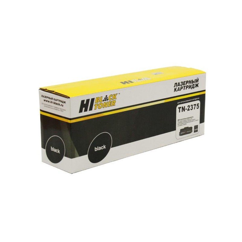 Tn-2375 Hi-black Картридж для  Brother Hl-l2300/2305/2320/2340/2360 (hi-black), 2,6k