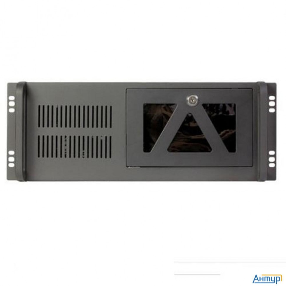 Procase B441-b-0 черный {4u глубина 450мм, внешн 2x5.25, 1x3.5, внутр 7xhdd, Mb 12"x9,6", без Б/П Ps