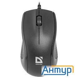 Defender Optimum Mb-160 Black Usb (Проводная оптическая мышь, 3 кнопки,1000 Dpi) [52160]