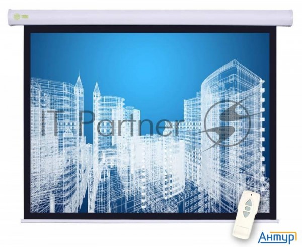 Экран Cactus 152x203см Motoscreen Cs-psm-152x203 4:3 настенно-потолочный рулонный белый (моторизован