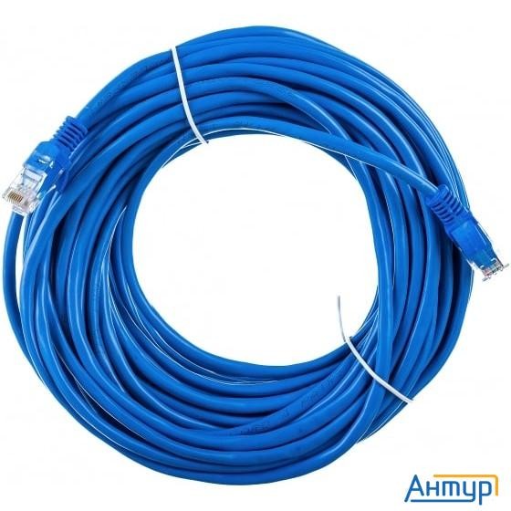 Патч-корд Utp Cablexpert Pp12-20m/b кат.5e, 20м, синий