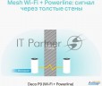 Бесшовный Mesh роутер Tp-link Deco P9 (2-pack) Ac1200 10/100/1000base-tx белый (упак.:2шт)