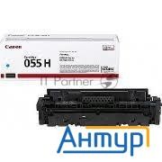 Тонер Картридж Canon 055 C 3015c002 голубой (2100стр.) для Canon Mf746cx/mf744cdw/mf742cdw/lbp664cx/