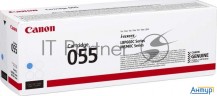 Тонер Картридж Canon 055 C 3015c002 голубой (2100стр.) для Canon Mf746cx/mf744cdw/mf742cdw/lbp664cx/