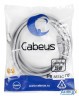 Шнур комм. Cabeus, кат. 5е, экр., F/utp, Rj45/rj45, Lszh, Awg24, 5м, серый