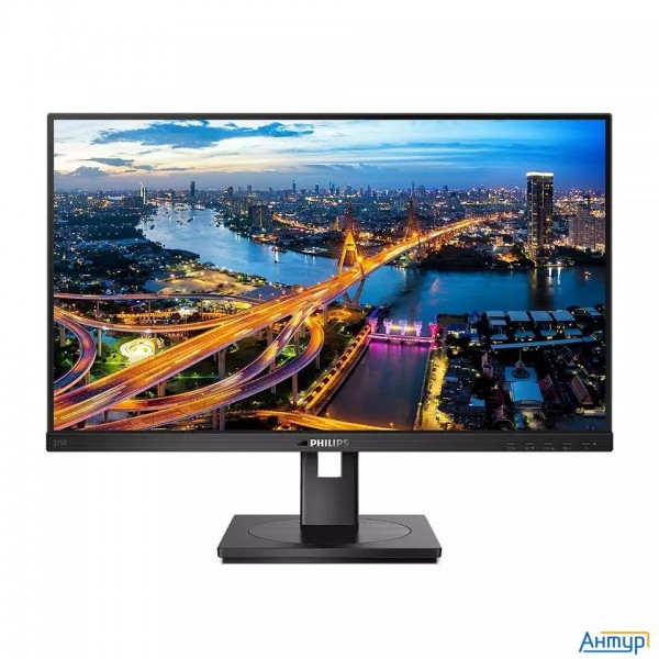 Lcd Philips 27" 275b1 черный с поворотом экрана {ips 2560x1440 75hz 4ms 178/178 300cd Dvi Hdmi1.4 Di