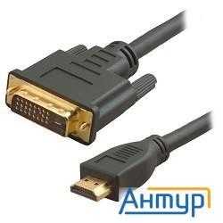 5bites Кабель 5bites Apc-073-020 Hdmi M /  Dvi M (24+1) Double Link, зол.разъемы, ферр.кольца, 2м.