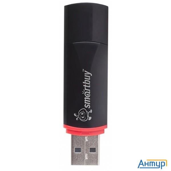 Smartbuy Usb Drive 4gb Crown Black Sb4gbcrw-k