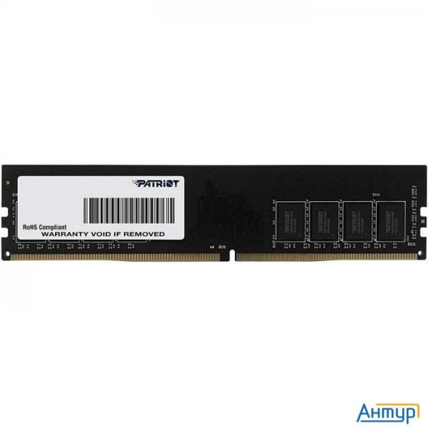Память Ddr4 16gb 3200mhz Patriot Psd416g32002 Rtl Pc4-25600 Cl22 Dimm 288-pin 1.2В Single Rank