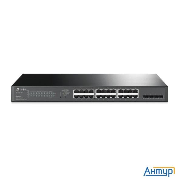Tp-link Sg2428p Коммутатор Jetstream Smart с 24 гигабитными портами Poe+ и 4 портами Sfp