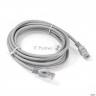 Патч-корд Exegate Ex286384rus Utp-rj45-rj45-5e-3m-lszh-gy, Utp, Cat.5e, Lszh, 3м, серый