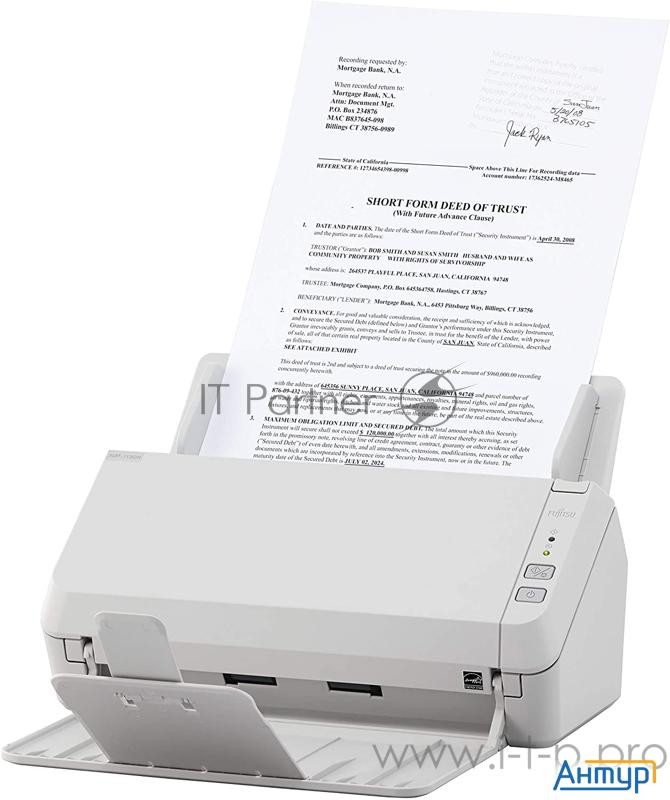 Сканер Fujitsu Sp-1130n (pa03811-b021) A4 белый
