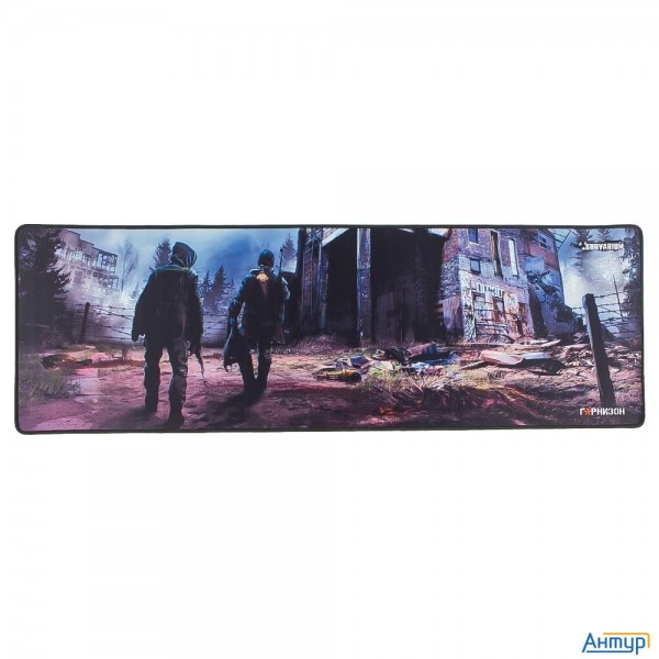 Коврик для мыши Гарнизон Gmp-300, игровой, дизайн- игра Survarium, ткань/резина, размеры 864 X 279 X