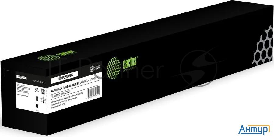 Картридж лазерный Cactus Cs-mpc5501ebk 842052 черный (25500стр.) для Ricoh MpС 4501/c5501