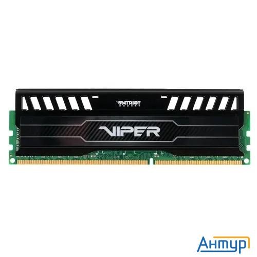 Patriot Ddr3 Dimm 8gb (pc3-12800) 1600mhz Pv38g160c0 Viper3