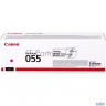 Тонер Картридж Canon 055 M 3014c002 пурпурный (2100стр.) для Canon Mf746cx/mf744cdw/mf742cdw/lbp664c