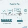 Tp-link Ls1005 5-портовый 10/100 Мбит/с неуправляемый коммутатор, 5 портов Rj45 10/100 Мбит/с