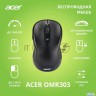 Мышь Acer Omr303 черный оптическая (1600dpi) беспроводная Usb (6but)