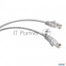 Шнур комм. Cabeus, кат. 6, неэкр., U/utp, Rj45/rj45, 250 МГц, Lszh, Awg24, 3м, серый