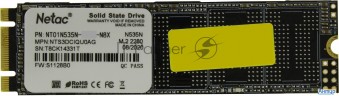 Накопитель Ssd Netac 512gb M.2 N535n Series <nt01n535n-512g-n8x> Retail (sata3, Up To 540/490mbs, 3d
