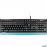A-4tech Клавиатура + мышь A4 Fstyler F1010 Blue клав:черный/синий мышь:черный/синий Usb[1147546]