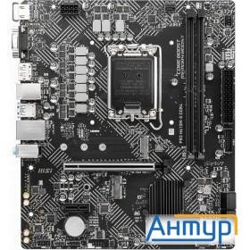 Материнская плата Msi Pro H610m-g Ddr4 {intel H610 Lga1700 2xddr4-3200 1xpciex16 4xsata 1xm.2 Hdmi V