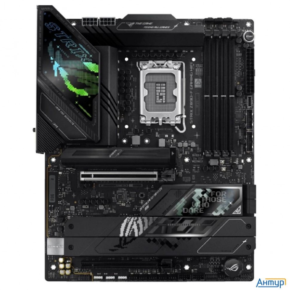 Asus Rog Strix Z890-f Gaming Wifi  (socket 1851,atx, 4xddr5(192gb), 1xpcie 5.0x16/1xpcie 4.0x16/1xla