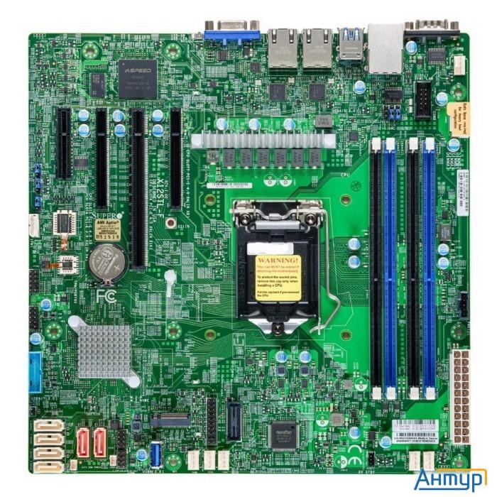 Supermicro Mbd-x12stl-f-b Matx (uatx),lga 1200