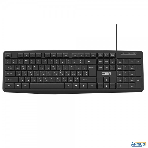 Cbr Kb 115 Usb, Клавиатура 104 кл., офисн., 1,8 м, резиновые ножки