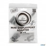 Переходник Gembird Переходник Minidisplayport - Displayport,  20m/20f, длина 16см, белый (a-mdpm-dpf