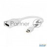 Переходник Gembird Переходник Minidisplayport - Displayport,  20m/20f, длина 16см, белый (a-mdpm-dpf