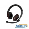 Гарнитура стерео Gembird Mhs-780b , черный, регулятор громкости