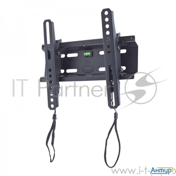 Kromax Flat-6 New Black, наст. для Tv 15"-47", Max 35 кг, 1 ст св., нак. +3°-10°, от ст. 42 мм, Max