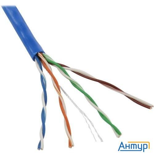 5bites Кабель Us5505-100a-bl Utp / Solid / 5e / 24awg / Cca / Pvc / Blue / 100m