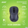 Мышь Acer Omr306 черный/серый оптическая (1600dpi) беспроводная Usb (6but)