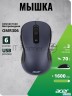 Мышь Acer Omr306 черный/серый оптическая (1600dpi) беспроводная Usb (6but)
