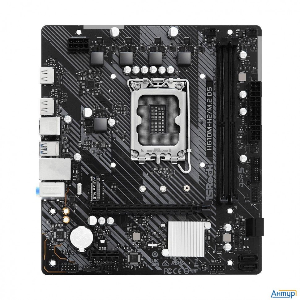 Материнская плата Asrock H610m-h2/m.2, Rtl