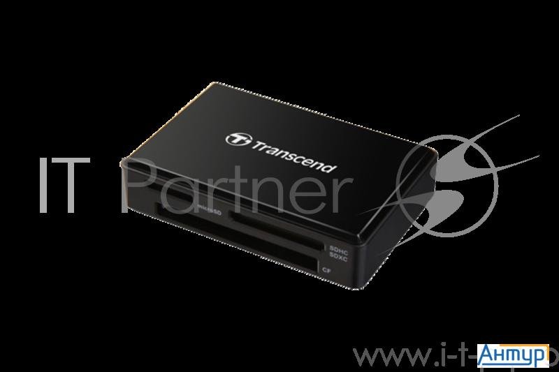 Считыватель карты памяти Transcend Usb 3.0 Transcend All In 1 Multi Card Reader, Black