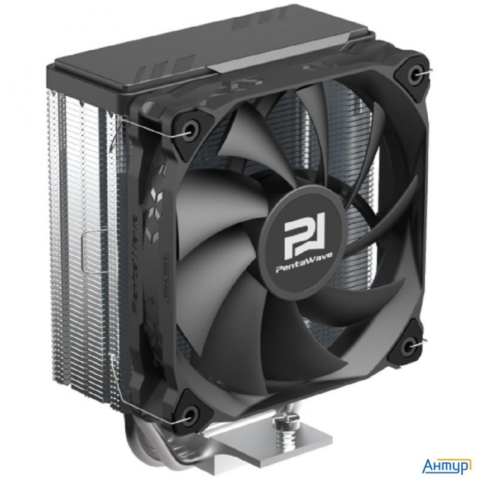 Кулер Pentawave Pc-z03e Srb  Lga115x/1200/1700/am4/am5 (20 шт/кор, Tdp 205w, 1*120mm Pwm Fan, 3 тепл
