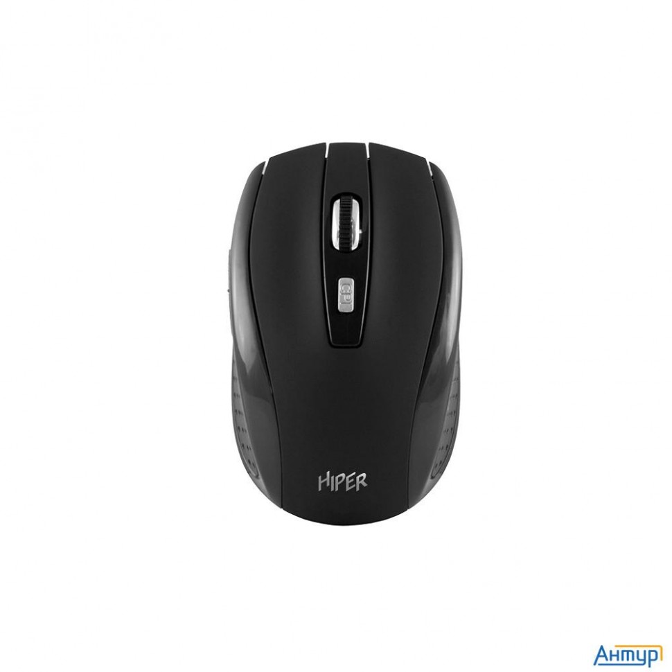 Мышь Hiper беспроводная Omw-5600 { Softtouch,1600dpi, черный, Usb, 6кнп}