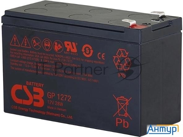 Батарея Csb Gp1272 (12v 7ah F1 (28))