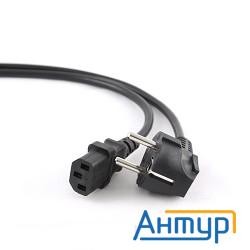 Bion Кабель питания 1.8м, евровилка черный, с заземлением Vde