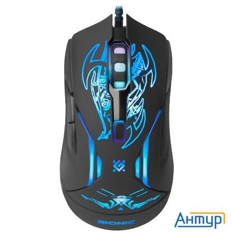 Defender Bionic Gm-250l [52250] (Проводная игровая мышь, оптика,6кнопок,800-3200dpi)